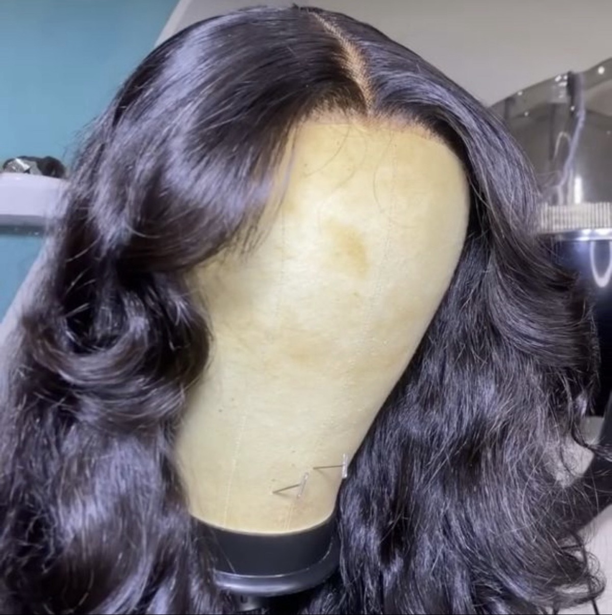 Perruque bouclée - Image 1