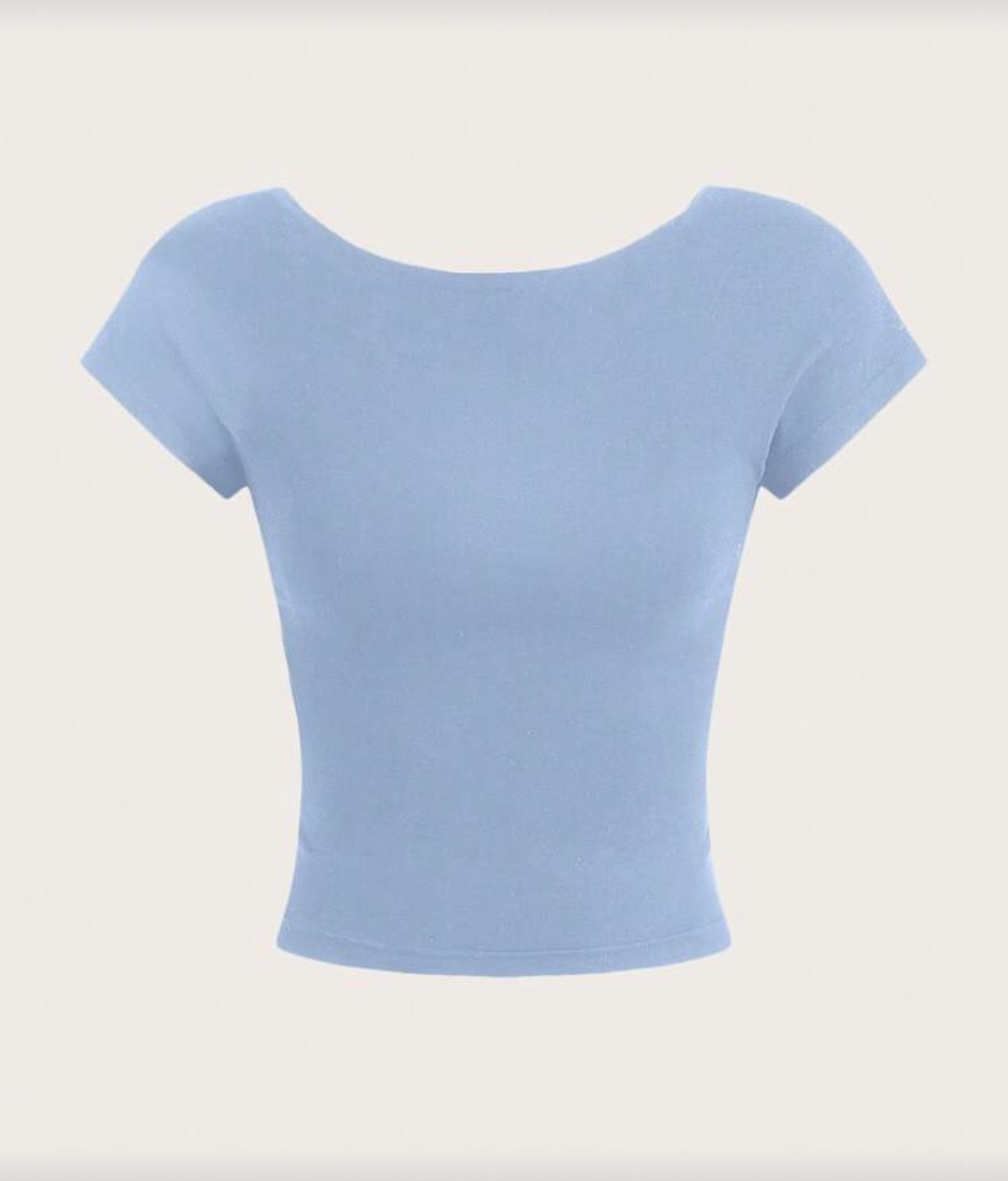 Top basic shein bleu - Image 1