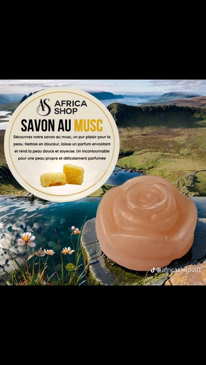 Savon forme rose - Image 1